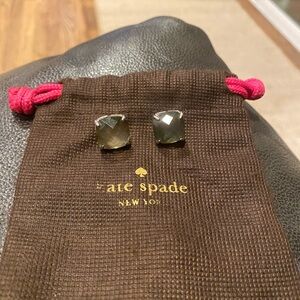 Kate Spade Silver-Tone Stud Earrings